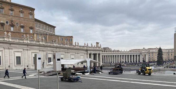 La seguridad de la capital italiana ha sido reforzada con motivo del funeral del pontífice emérito Benedicto XVI