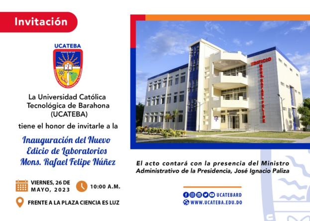 Inauguraran edificio de laboratorios en la UCATEBA