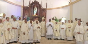 Celebración 48 Aniversario Diócesis de Barahona, ordenación Diaconal e institución de ministros