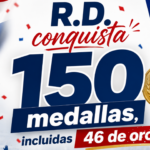 R.D. conquista 150 medallas, incluidas 46 de oro